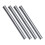 (4) Broken Tent Pole First Aid Tubes - Silver 4
