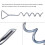 (1) Outdoor trampoline fixing device anti-fall camping dog tether spiral ground spike - triangular head ground spike 3