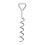 (1) Outdoor trampoline fixing device anti-fall camping dog tether spiral ground spike - triangular head ground spike 1