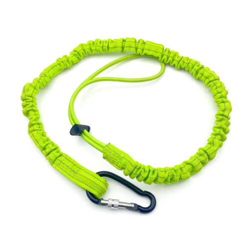 (1) Nylon aerial work safety rope tool anti-fall rope - green