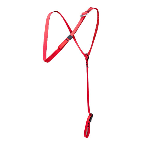 (1) Chest Ascender Strap Shoulder Strap - Red