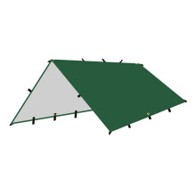 (1) 19-hanging-point multifunctional awning with silver-coated four-corner awning - 4*4 meters