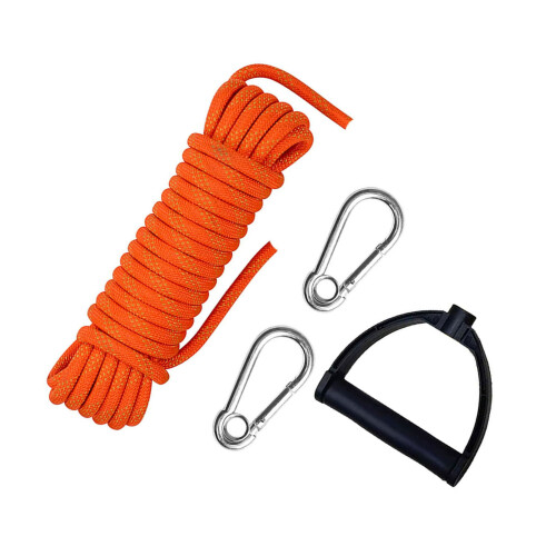 (1) Sled Cart Pull Cord Sled Strap - Orange