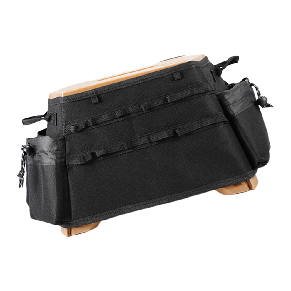 (1) Outdoor Folding Stool Seat Cover Oxford Cloth Protective Cover - Black-image-OPC-PJCJ8SG-NEW