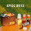 (1 piece) Outdoor MINI Seasoning Box 6-pcs Set - Brown 6