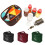 (1 piece) Outdoor MINI Seasoning Box 6-pcs Set - Brown 4