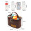 (1 piece) Outdoor MINI Seasoning Box 6-pcs Set - Brown 2