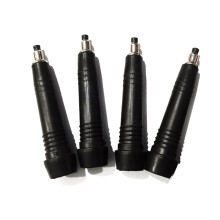 (4) Carbon steel trekking pole tips