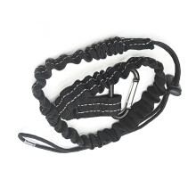 (1) Black elastic anti-lost rope