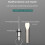 (One set) Titanium alloy card removal pin keychain 8