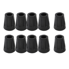 (10pcs) 11mm anti-slip rubber sleeve for trekking pole accessories