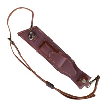 (1) Split leather outdoor knife sheath and pouch