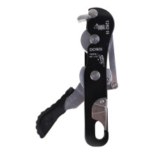(1) Outdoor rock climbing and rappelling life-saving equipment