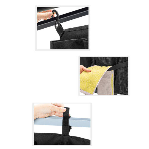 (1) Stroller Storage Bag - Black 2