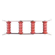 (1) Outdoor rock climbing red rope protector