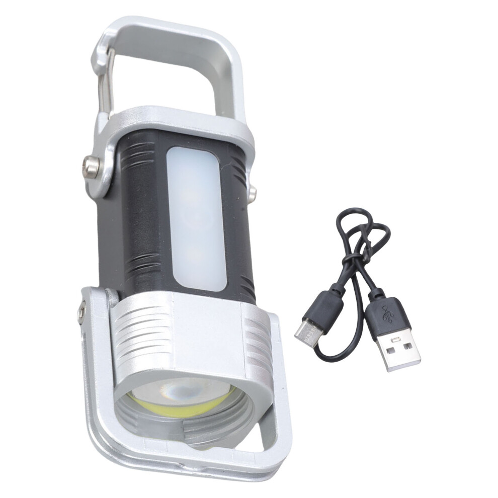 (One) Multifunctional keychain mini flashlight pocket lighting (with battery)
