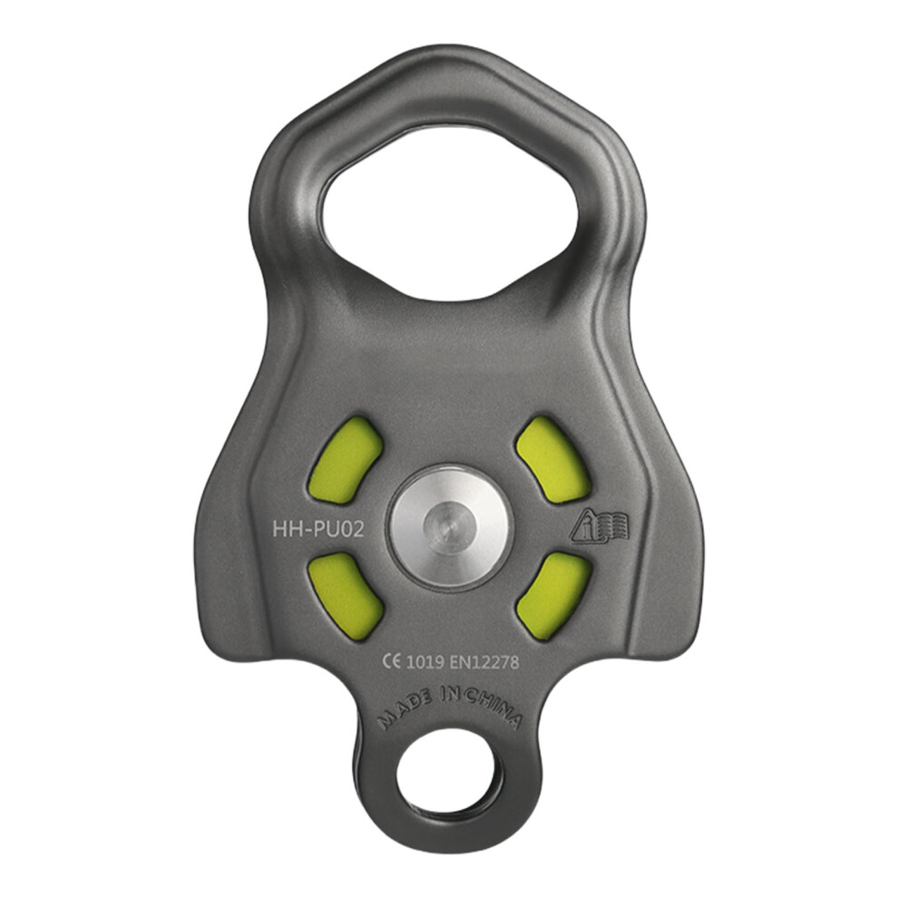 (1) H series reinforced single pulley aerial work ropeway rock climbing mountaineering pulley-image-OPC-PJCJ9W5-NEW