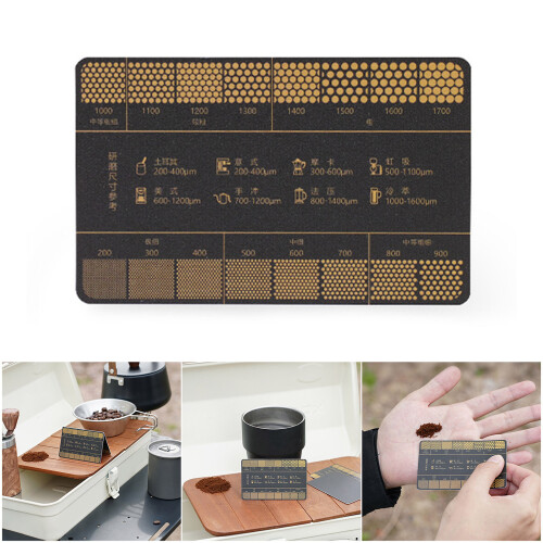 (1) Outdoor Obsidian Coffee Grinding Scale 1