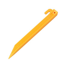 (1) Outdoor Large Multi-Person Mountaineering Tent Ground Pegs - Yellow