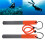 (1) Diving back-fly side-mount underwater shellfish prying special abalone ruler - with scale 2