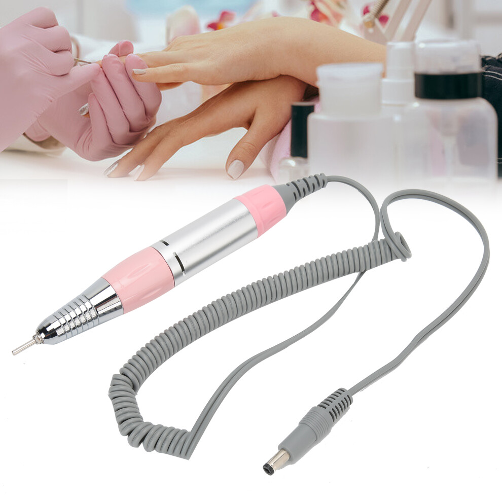 Electric Nail Drill Metal Handle with Quiet Operation - Ergonomic Design