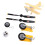 Roue de train d'atterrissage pour avion RC XK A300 3