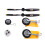 Roue de train d'atterrissage pour avion RC XK A300 16