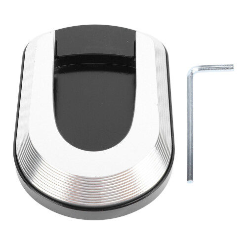 GTS300 Pad di estensione per supporto del piede in alluminio argento 2