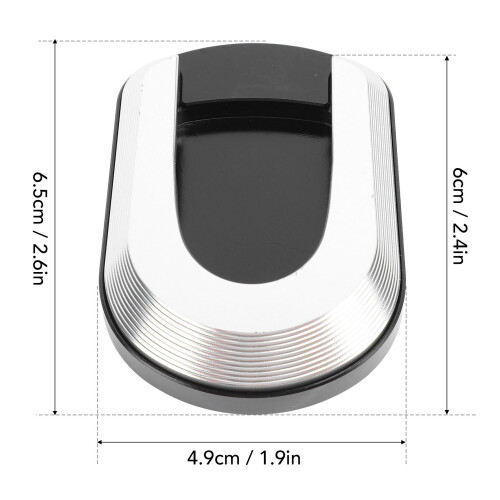 GTS300 Pad di estensione per supporto del piede in alluminio argento 1