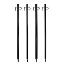 (1 set of 4) Outdoor camping tent nails portable aluminum alloy ground nails-4