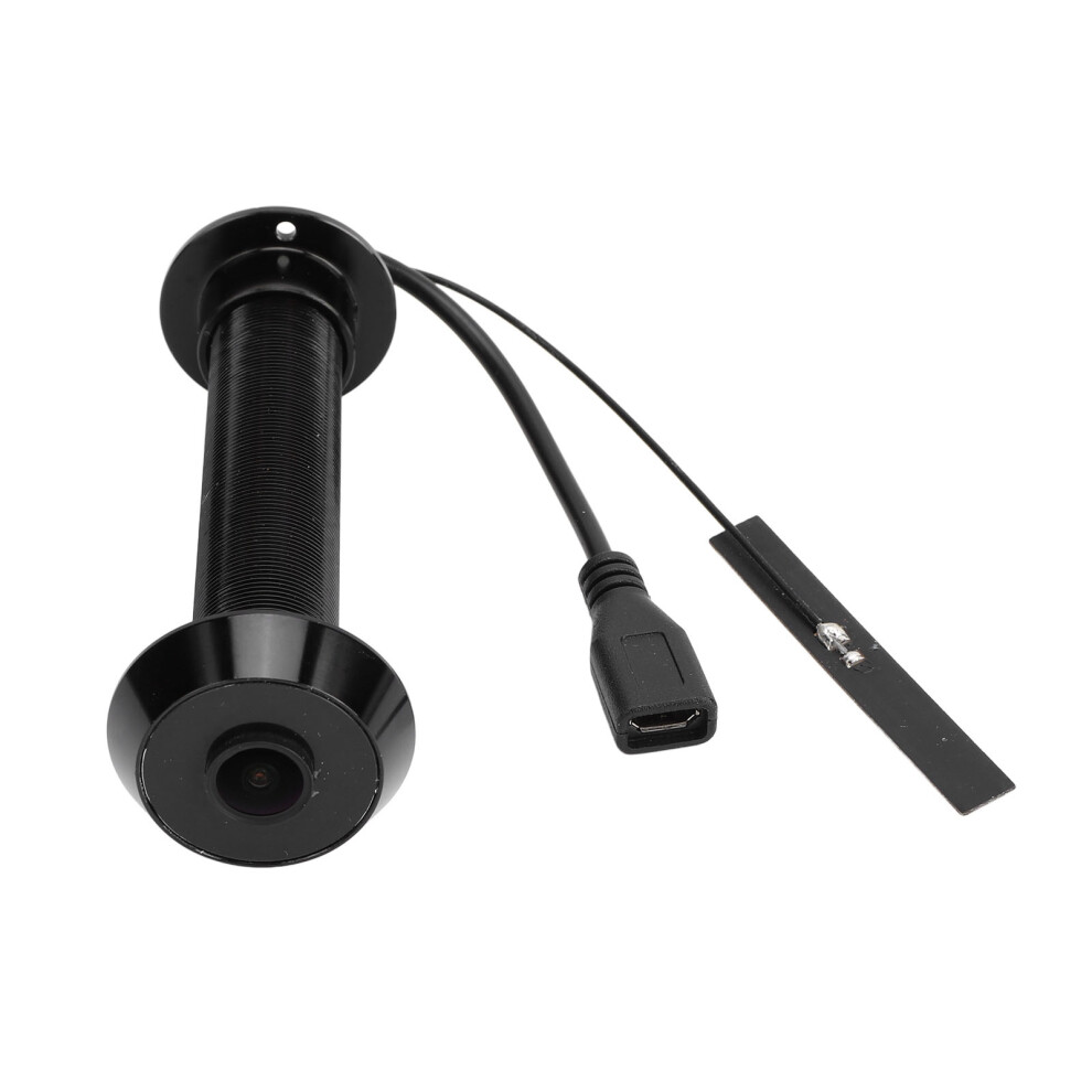 Wifi Door Peephole Camera 1080P Hd 2.4G/5G, Motion Detection, Two-Way Talk, Black 4931333734101