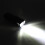 Faro anteriore ricaricabile USB 1500mAh ABS nero 14