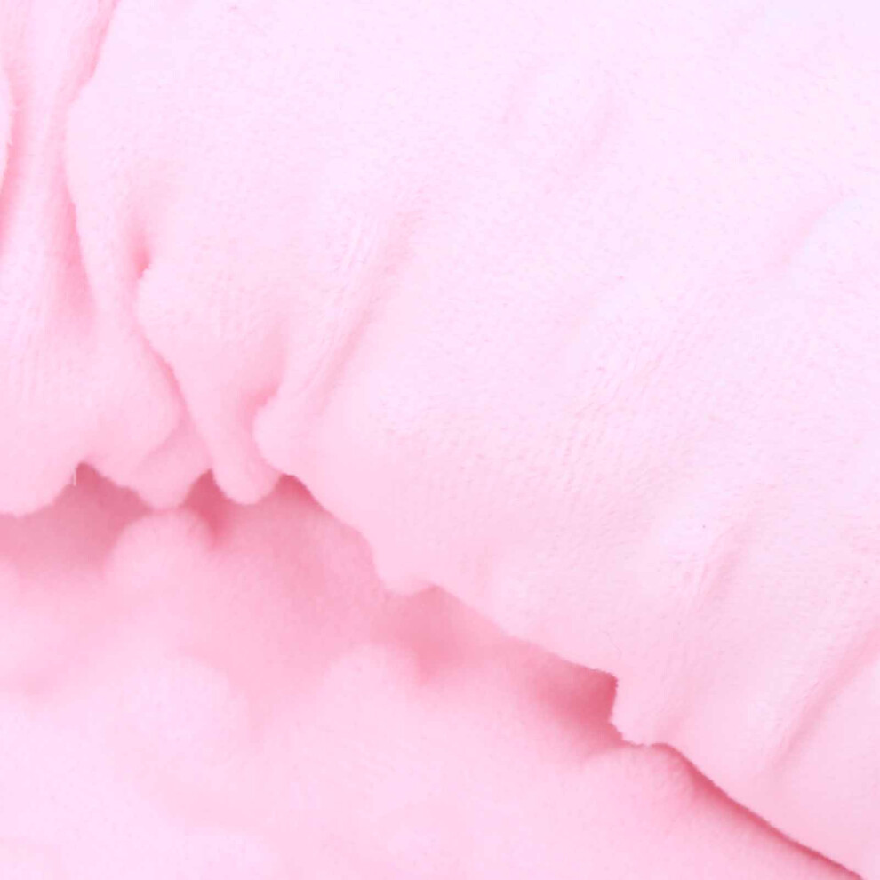 Infant Head & Body Support Pillow For Stroller Comfort Light/Pink