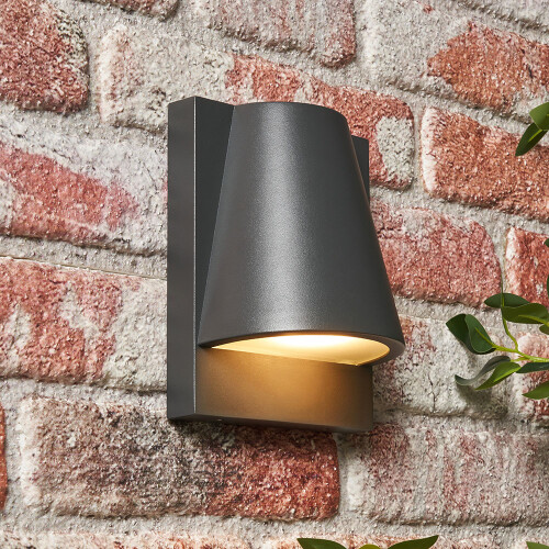 Litecraft Astrid Outdoor Wall Light IP43 Rated Fitting - Anthracite 1