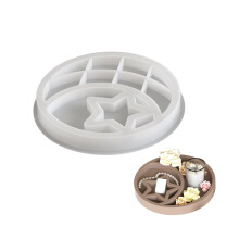 Praktische Flexible Silikonform For Star- And Moon-Shaped Storage Bowls, Silicone Mold, Kitchen And Workshop Accessory
