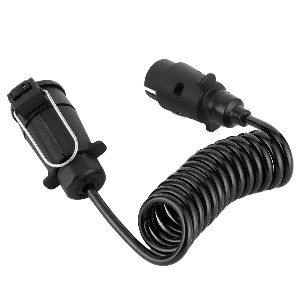 7Pin Trailer Cord 2M Spring Wiring Adapter For Caravan And Trailer 8051333735499