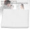High Density Polyester Cotton Photography Backdrop 2x2m White Foldable Screen 9