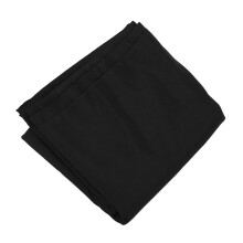 High Density Polyester Photo Backdrop 1x2m Black for Studio Portraits