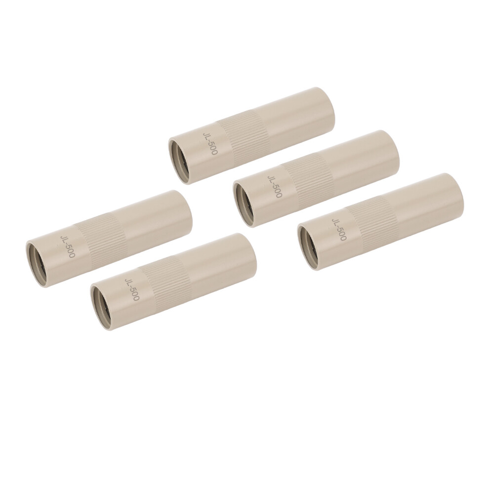 5Pcs Welding Torch Nozzle Anti-Stick Coating Copper Aluminum Replacement 500A 4901333739277