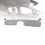 Pare-soleil gris avec miroir en ABS pour E120/E130 2001-2007 6