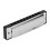 Harmonica diatonique portable en clé de Do, 10 trous, argenté 14