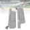 Pare-soleil gris avec miroir en ABS pour E120/E130 2001-2007 5