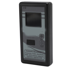 Transistor Tester 1,8-Zoll-TFT-Farbdisplay NPN PNP Automatische Erkennung Mosfet Automatischer Tester für Prüfung und Diagnose Schwarz