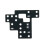 Module d'éclairage GM 2003-2007, noir, 6,5x5,5x0,1cm 6