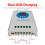 Universal 120A MPPT Solar Controller LCD Dual USB 12V-48V 9