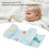 Oreiller ajustable pour bébé en coton et coques de sarrasin 3