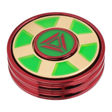 Giroscopio de la punta del dedo 4,5x4,5x1,3cm Glow-in-the-Dark