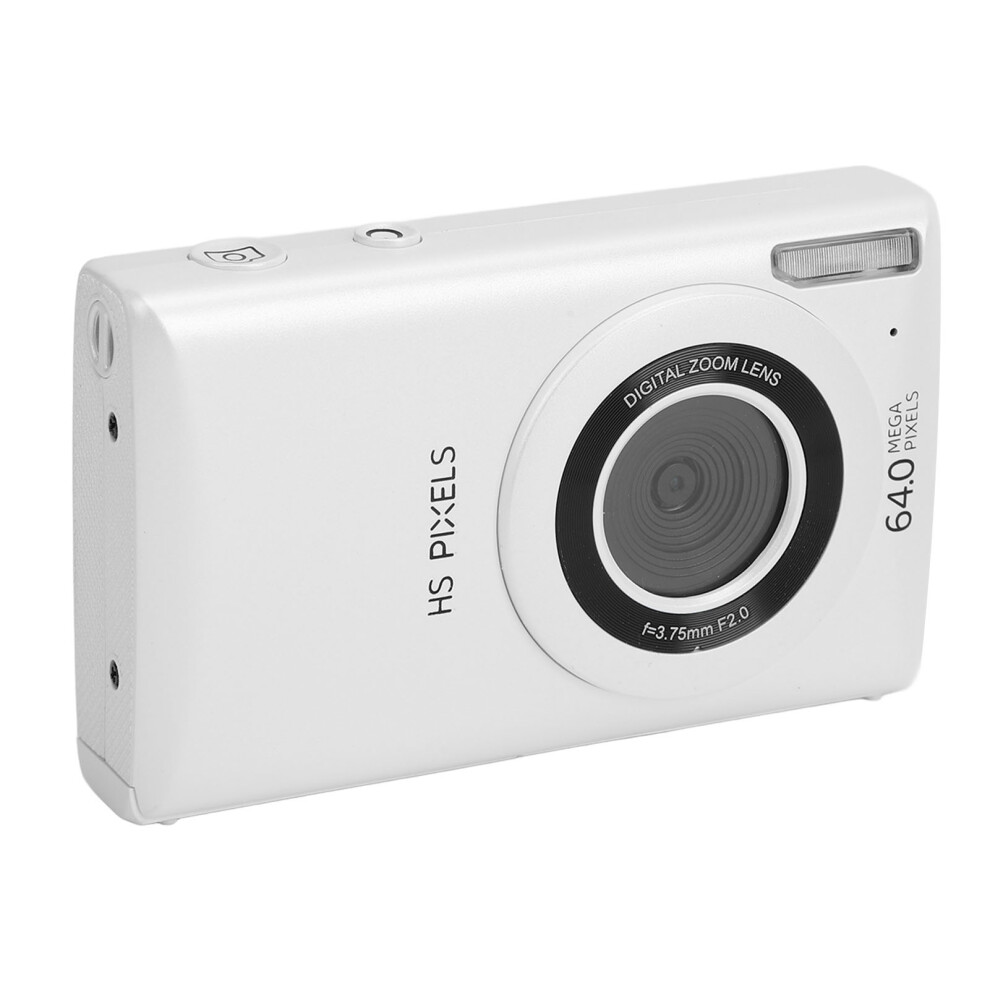 4K 64Mp Vlogging Camera 18X Digital Zoom 2.8" Ips Screen White 9311333744150