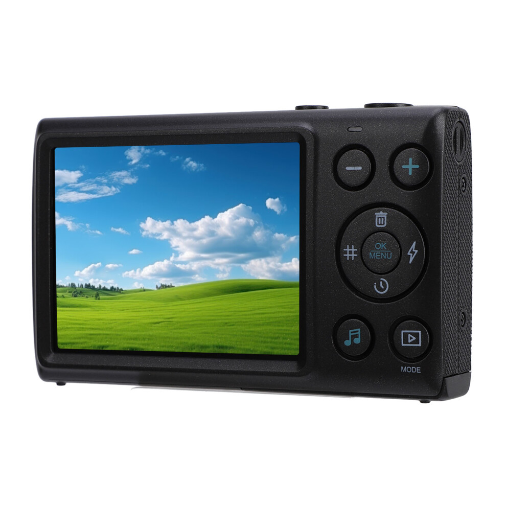 4K 64Mp Camera Autofocus 18X Zoom Ips Display Easy For Kids Black 8771333744085