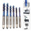 6-teiliges Nano Blau Gewindebohrer-Set 6-32NC 4